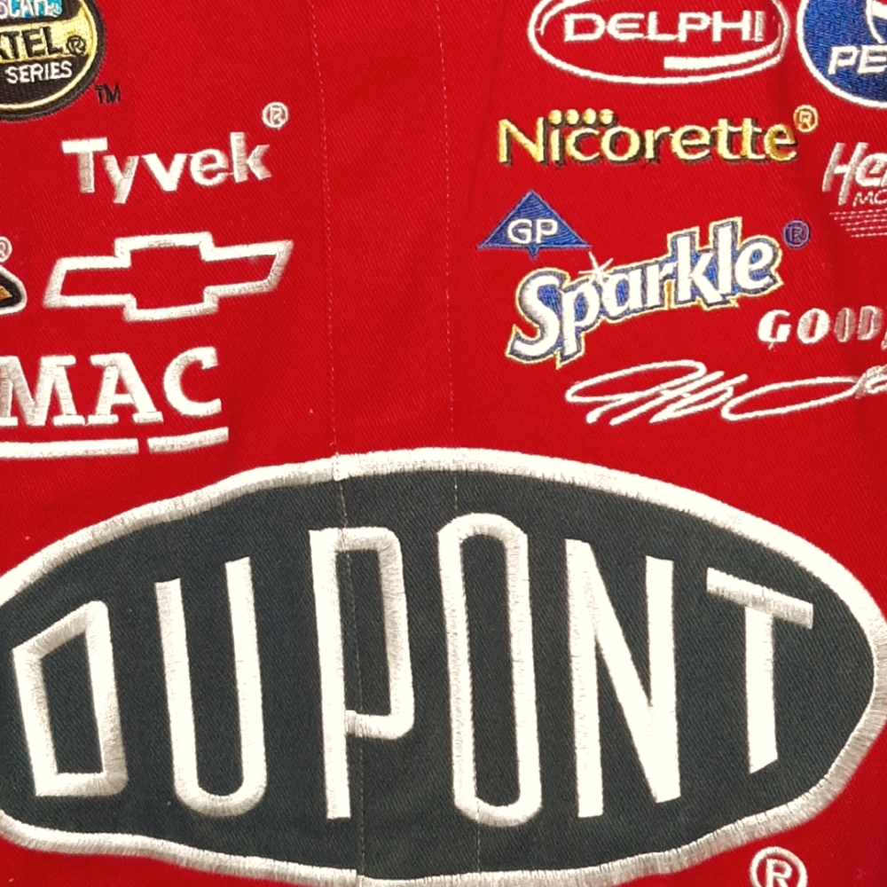 Vintage NASCAR Jeff  Gordon Jacket * Like New! Adult Mens Size Small - Picture 2 of 6